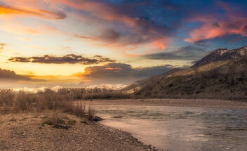 Wyoming Sunset - Hobart River - Free image #471187