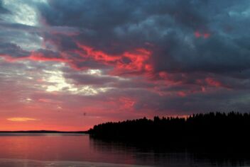 Saturday night sunset,, at 23.06 pm. - Free image #481097