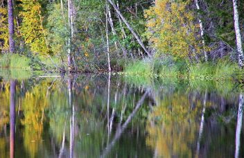 Autumn Pond View - image gratuit #483527 
