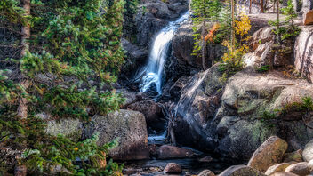 Serenity of Alberta Falls - image #484577 gratis