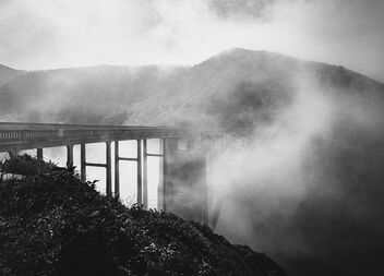 Pacific Coast Highway 8 - Bixby Bridge - image gratuit #492597 