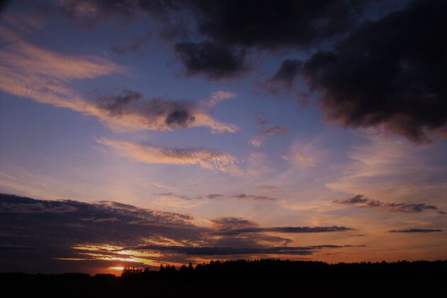 Cloydy sunset - Free image #500517