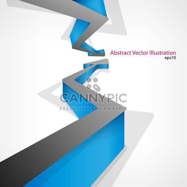 vector illustration of white background with two arrows - Free vector #127757
