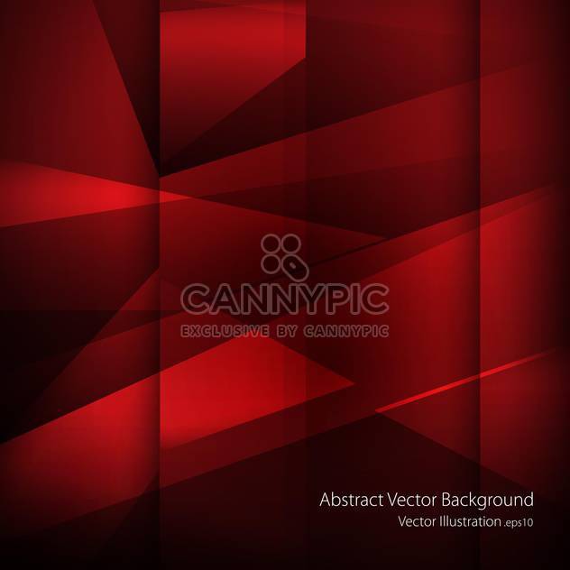 Red vector abstract background - vector #129467 gratis