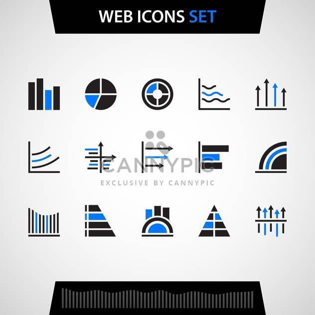 Finance and business vector icon set - Kostenloses vector #130727
