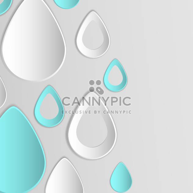 Rain drops texture vector illustration - vector gratuit #131147 