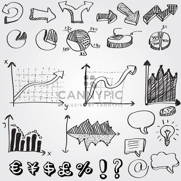 set of business web arrows - Free vector #132577