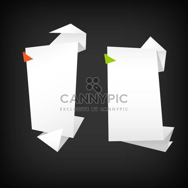 abstract origami paper background - бесплатный vector #132947