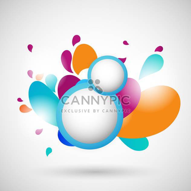 abstract colorful buttons background - vector #133167 gratis