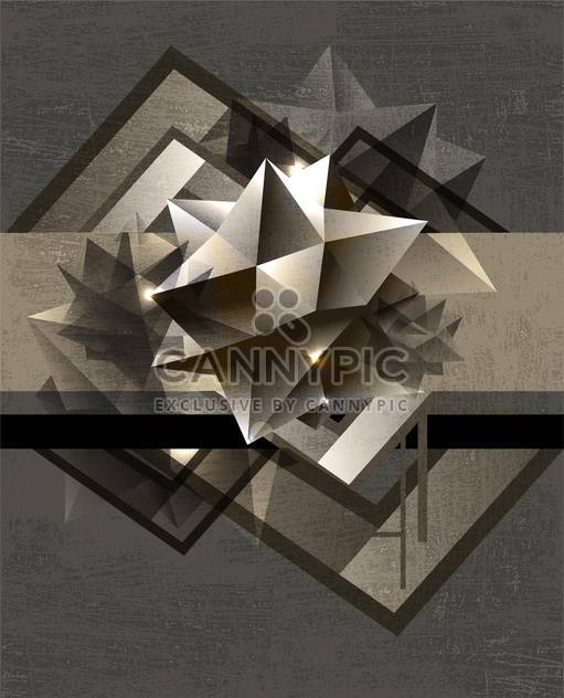 grungy abstract retro background - vector gratuit #133317 