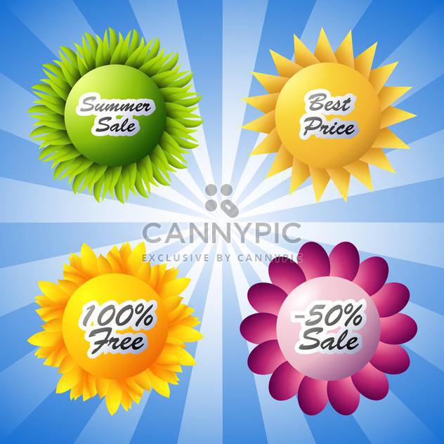 high quality labels collection - Free vector #133967