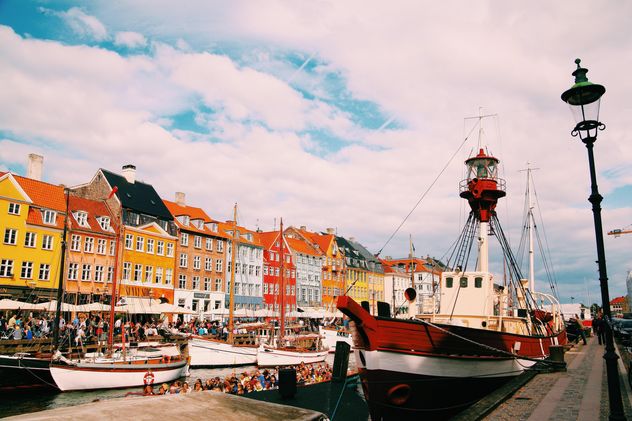Nyhavn 17 architecture and boats - бесплатный image #136437