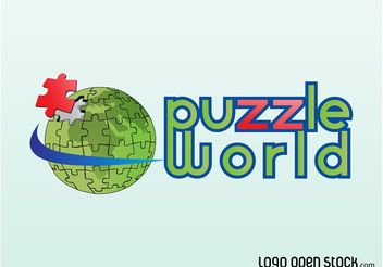 Puzzle Logo - vector #142807 gratis