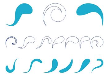 Abstract Swirls Set - бесплатный vector #143427