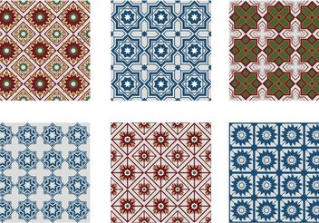 Morocco Seamless Pattern Vectors - Free vector #143507