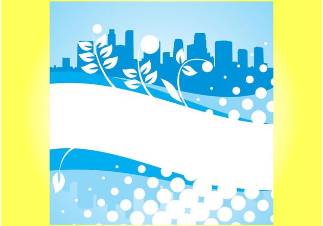 Abstract City Poster - Kostenloses vector #145287