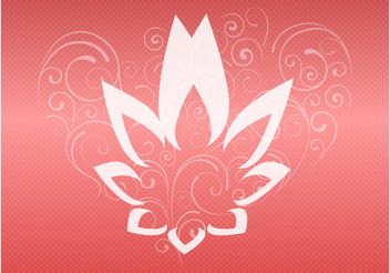 Stylized Leaf - Kostenloses vector #145707