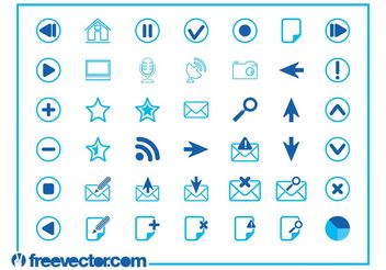 Tech Icon Pack - Free vector #147777