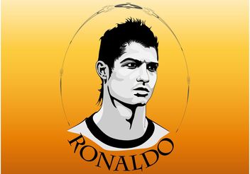 Cristiano Ronaldo Vector - vector gratuit #148877 