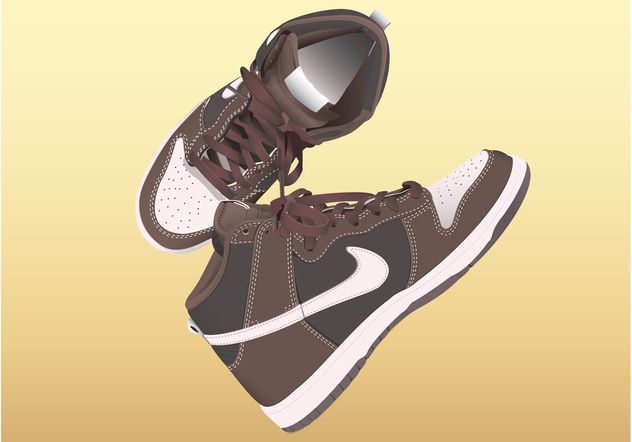 Nike Shoes - Free vector #149077