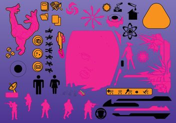 Vector Graphics Collection - Free vector #150937