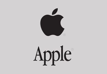 Apple Vector Logo - vector gratuit #153677 