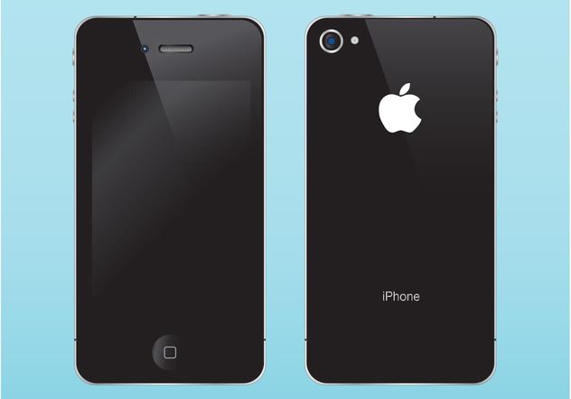 Apple iPhone Illustration - Kostenloses vector #154307