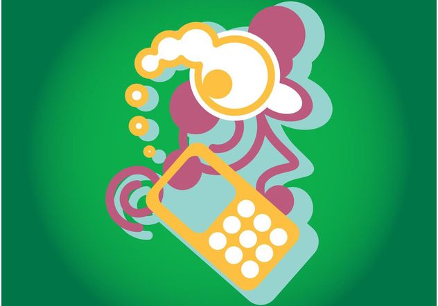 Mobile Phone Graphics - Free vector #154317