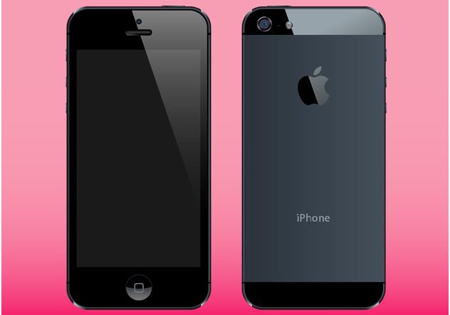 iPhone 5 - Kostenloses vector #154367