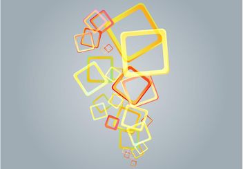Colorful Squares Vector Art - бесплатный vector #154617