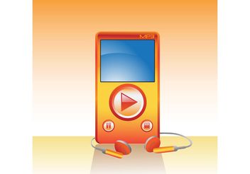 Free MP3 Player Vector - Kostenloses vector #156527