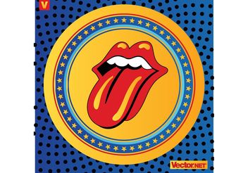 Rolling Stones Lips Logo - vector gratuit #156537 