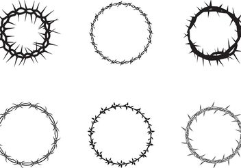 Free Crown Of Thorns Vector Pack - Free vector #156757