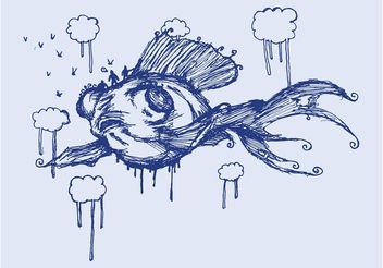 Fantasy Fish - vector #157107 gratis