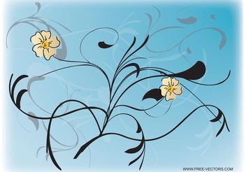 Flower Art - vector #157357 gratis
