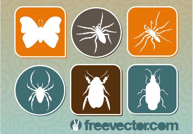 Bugs Graphics - Free vector #157597