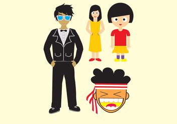 Some People - Free vector #157897