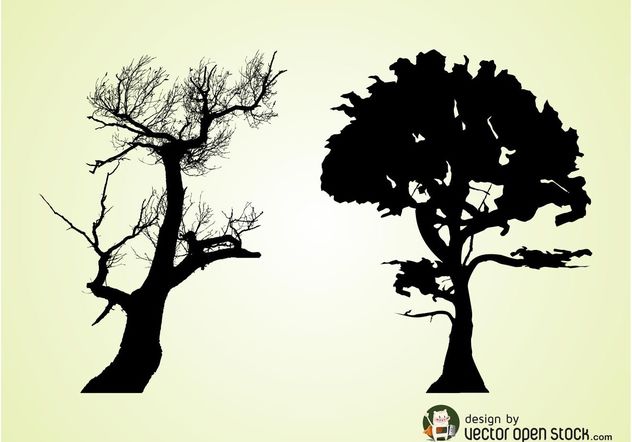Old Trees - Kostenloses vector #160497