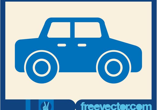 Car Icon Vector - vector gratuit #161497 