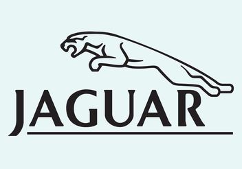 Jaguar Vector Logo - vector #161557 gratis