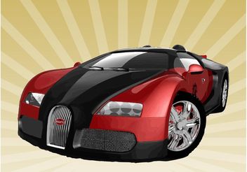 Bugatti Veyron - бесплатный vector #162017