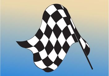 Checkered Flag - бесплатный vector #162127