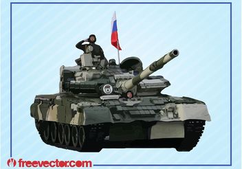Tank And Soldiers - vector #162467 gratis