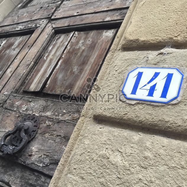 old wooden door - image #183117 gratis