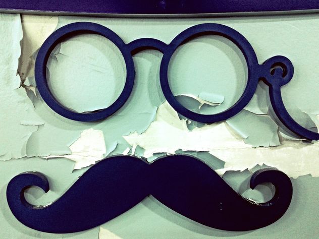 Retro glasses and moustache - image gratuit #183637 