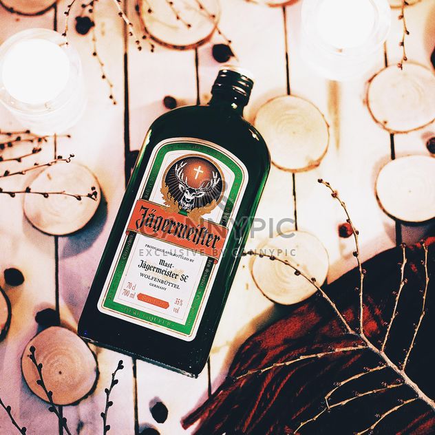 Jagermeister bottle still life - бесплатный image #183757