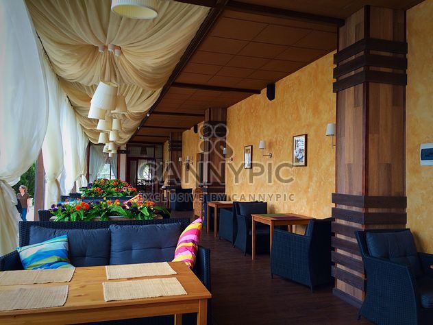 Interior of summer cafe - image #186197 gratis