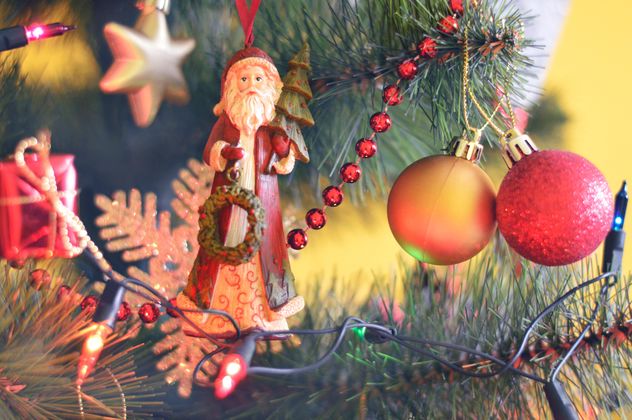 Christmas tree with decorations - Free image #186707