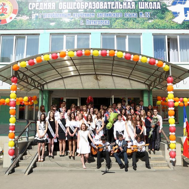 School graduates, Pyatigorsk - бесплатный image #186777
