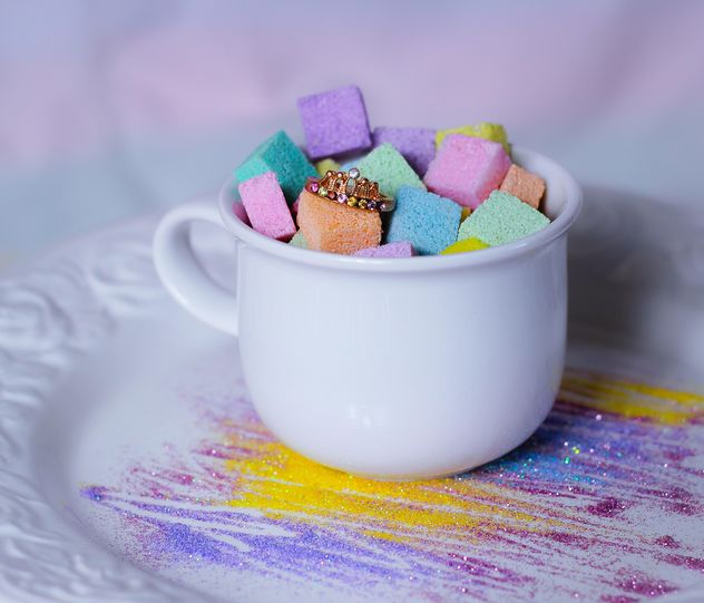 Colorful refined sugar - Free image #187647